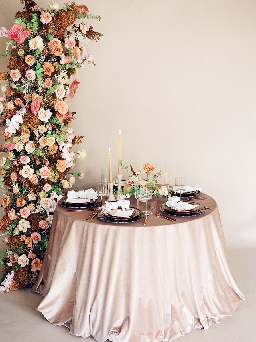 An elegant table setting