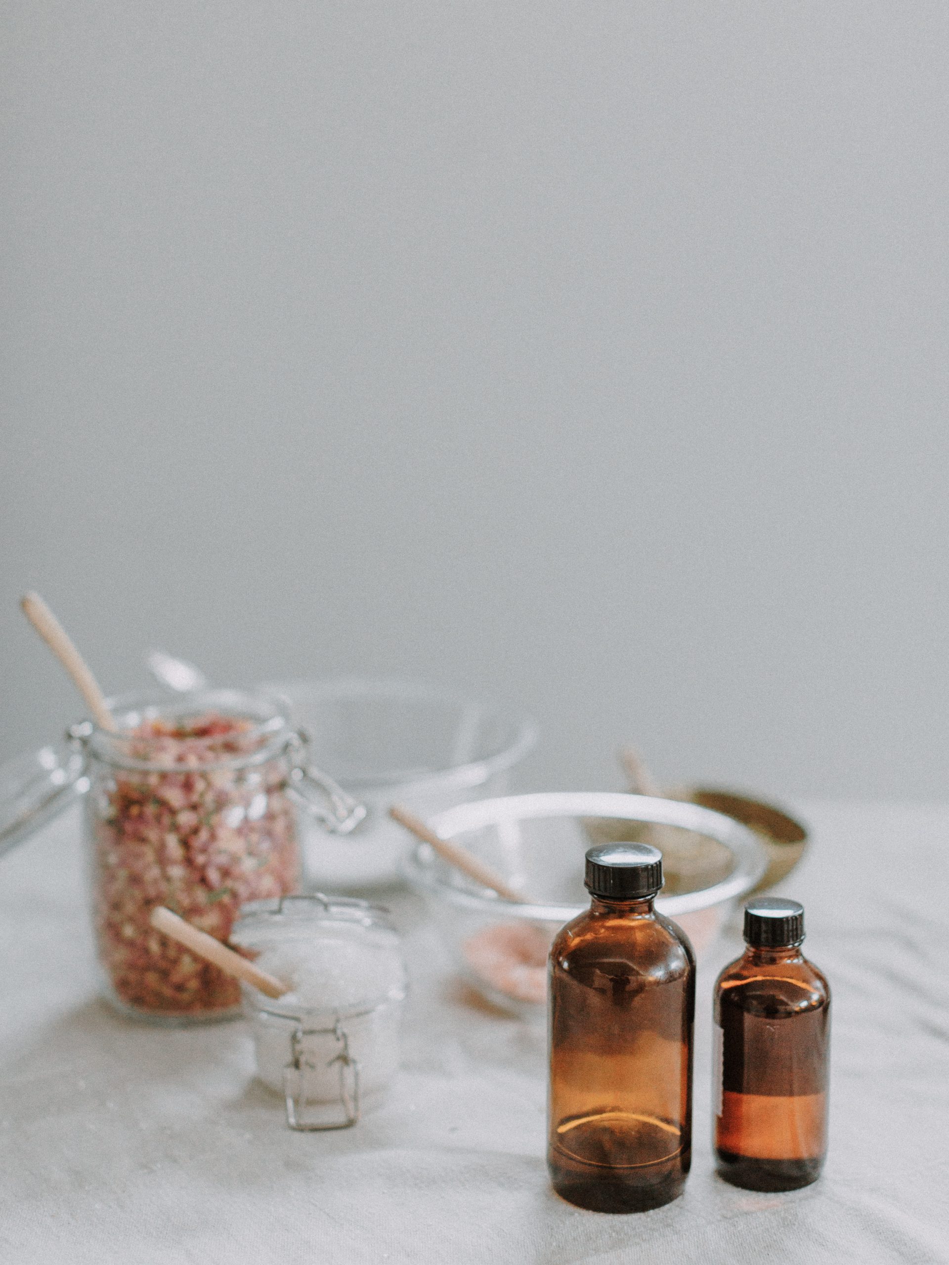 Botanical Bath Salt Soak Recipe :: Rhiannon Bosse